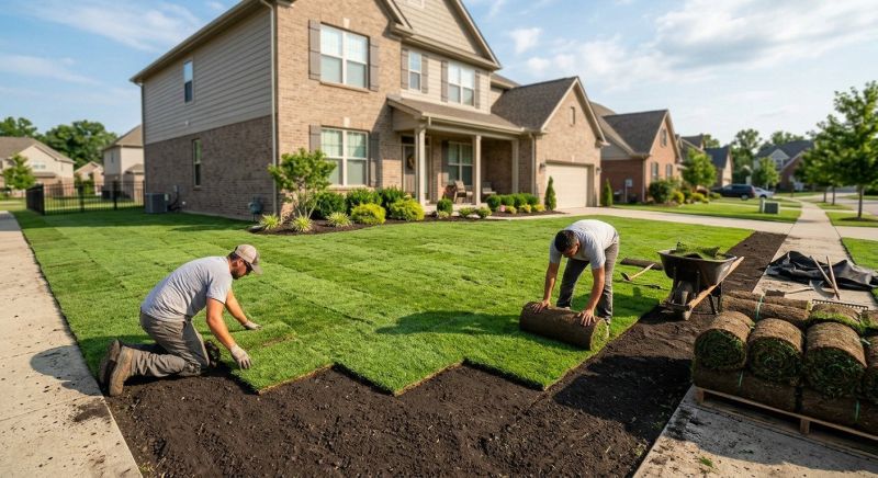Yard Sodding in Rockwall, TX